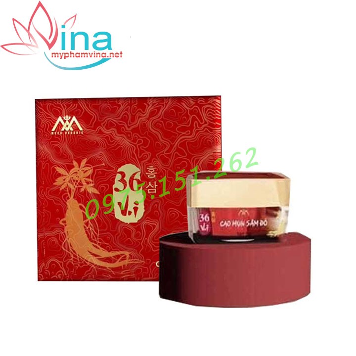 CAO MỤN SÂM ĐỎ 36 VỊ - Hộp 15gr