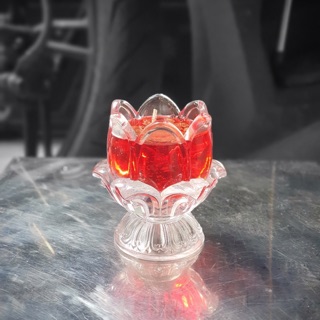 Đèn cầy ly - Sen nở (hộp 3 cặp)