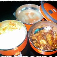 Cà men inox 3 ngăn Nutifood