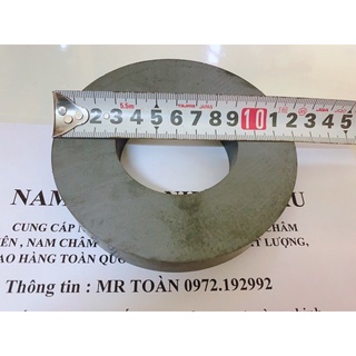 Nam châm đen 120x20 lỗ 60mm