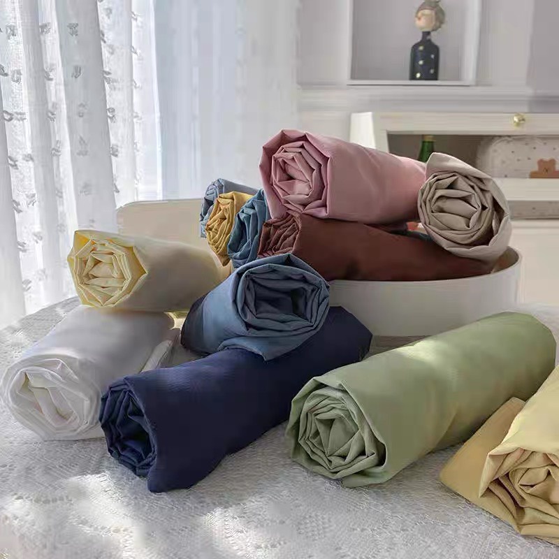 Ga giường Cotton Tici Pastel bo chun chưa kèm vỏ gối notag