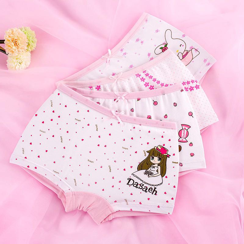 Quần lót boxer cho bé gái từ 3-12 tuổi