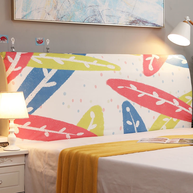 Vỏ Bọc Đầu Giường Chống Bụi 1.5m - 2m Họa Tiết Hoạt Hình Đơn Giản Hiện Đại