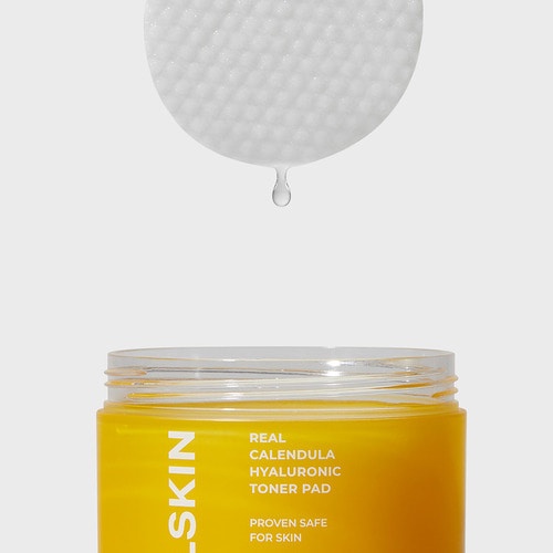 Aprilskin Set mặt nạ lột tẩy tế bào chết Real Calendula Peel Off Pack & Real Calendula Peeling Pad