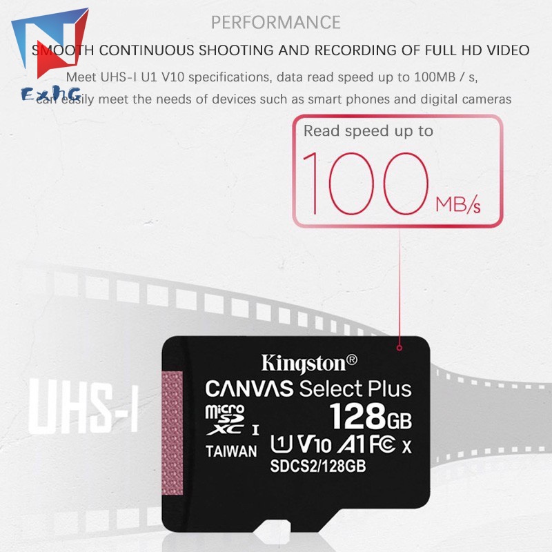 Thẻ Nhớ Kingston Sd Kingston 16 / 32 / 64 / 128 / 256gb 1t Chất Lượng Cao Siêu Bền Thiết Kế Tiện Dụng