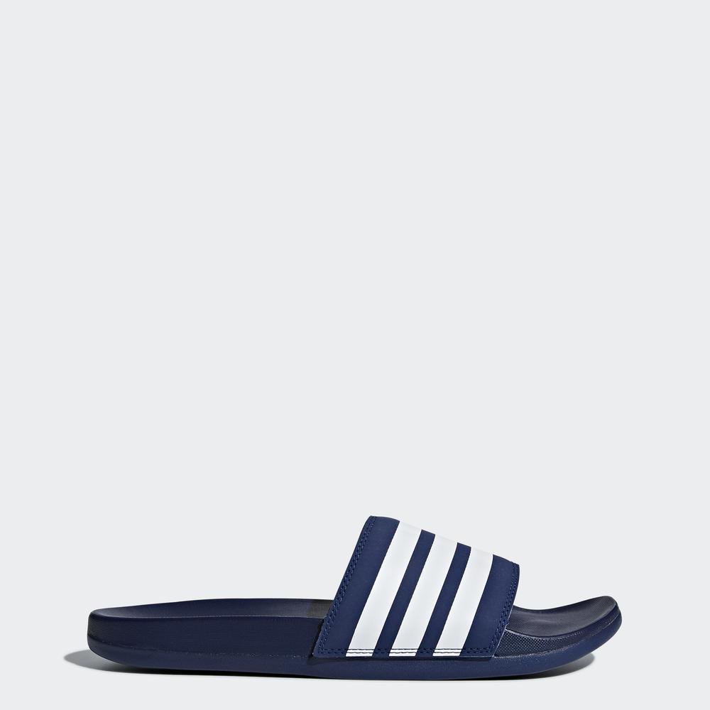 Dép adidas SWIM Nam Dép quai ngang Adilette Comfort Màu xanh dương B42114