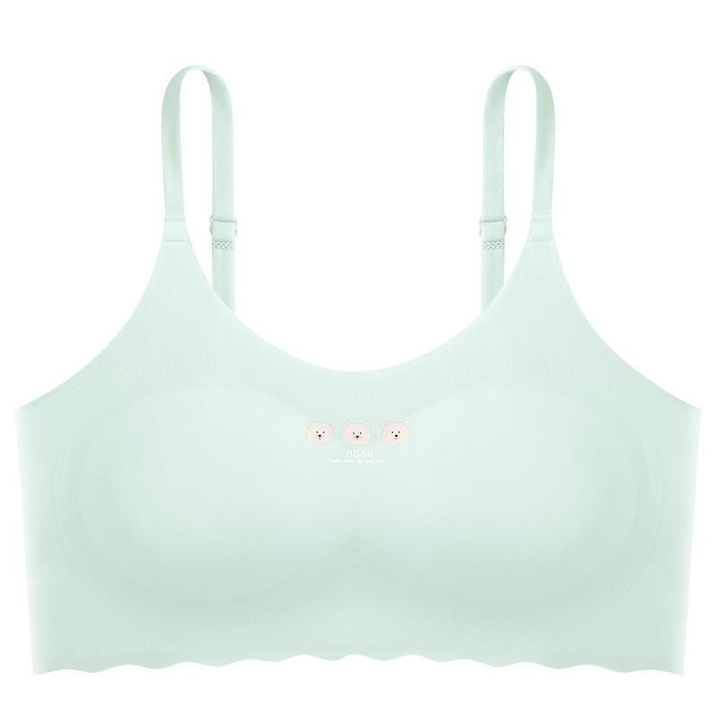 Áo Lót Hai Dây Bằng Lụa Mát Thời Trang Cho Bé Gái 12-16 Tuổi