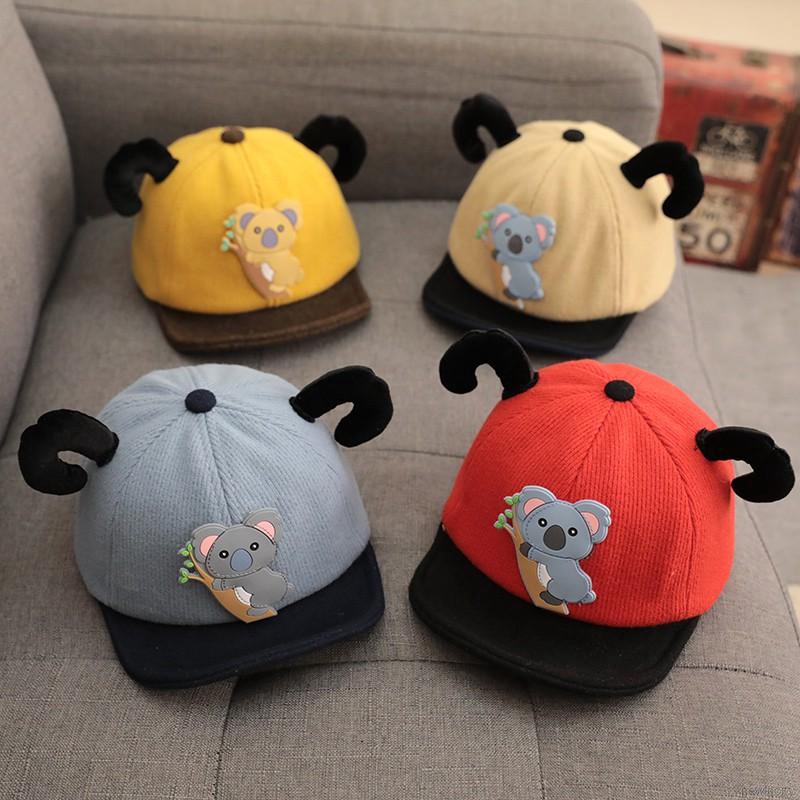 Nón tai bèo họa tiết hoạt hình dễ thương cho bé