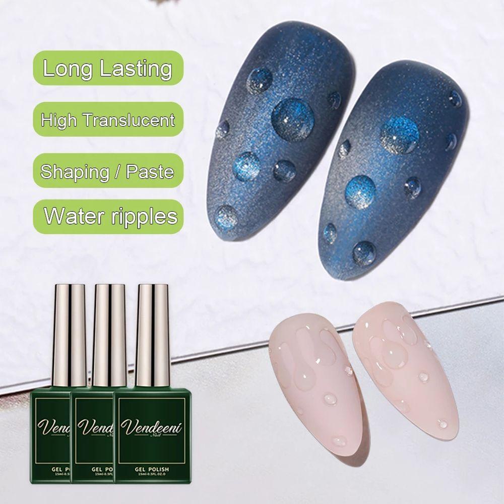 XIANTIN Gel Sơn Móng Tay 15ml Tạo Hiệu Ứng Sóng Nước Độc Đáo