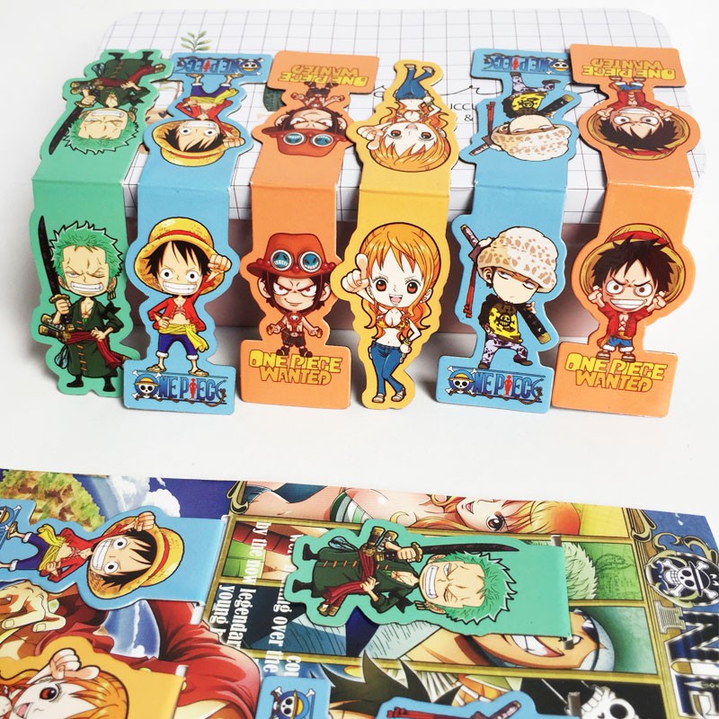 Đánh Dấu Sách Bookmark Nam Châm Đảo Hải Tặc One Piece