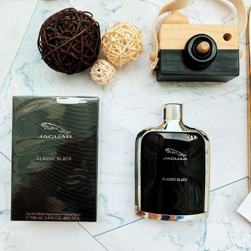 Mẫu thử -Nước hoa nam Jaguar Classic Black EDT 10ml