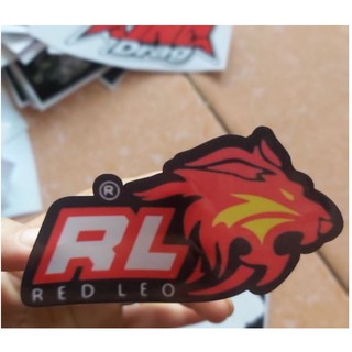 Tem Sticker Dán Xe Red Leo Giá Rẻ 2k