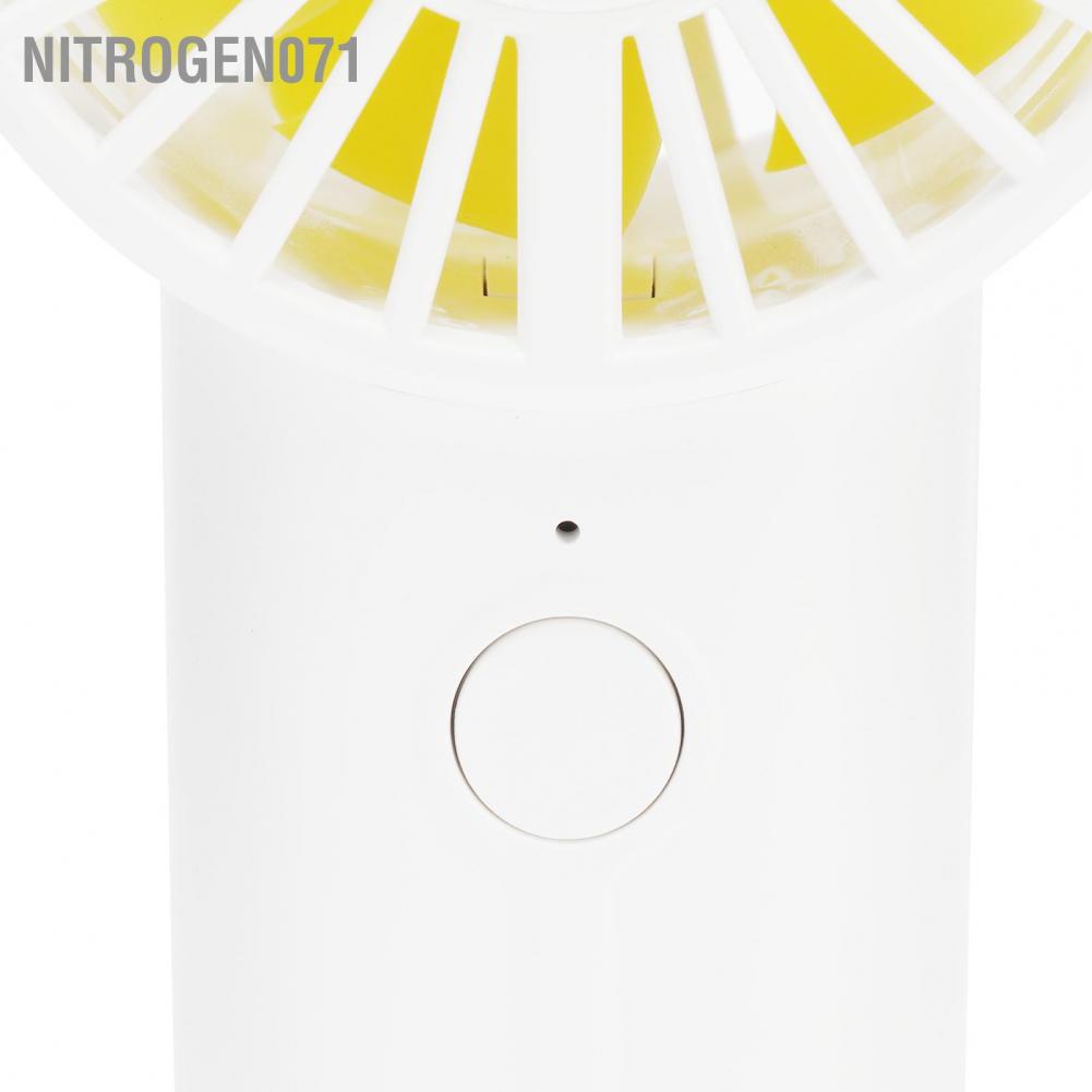 Nitrogen071 Quạt cầm tay mini tích điện sạc USB di động tiện lợi - Hàng chính hãng