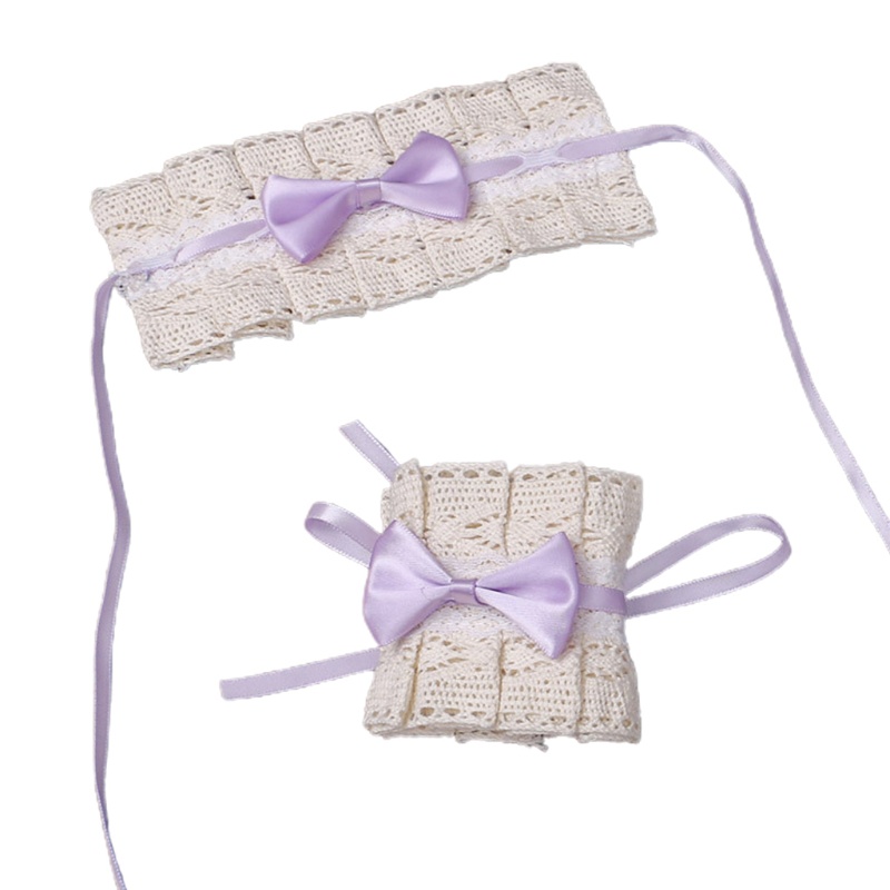 Vòng Đeo Tay Phối Ren Ruy Băng Phong Cách Lolita Nhật Bản