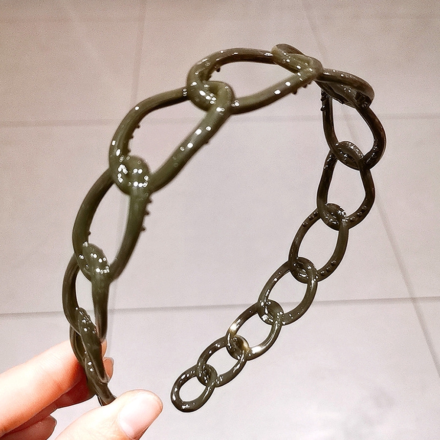 Băng đô nhựa phối rỗng thời trang cho nữ