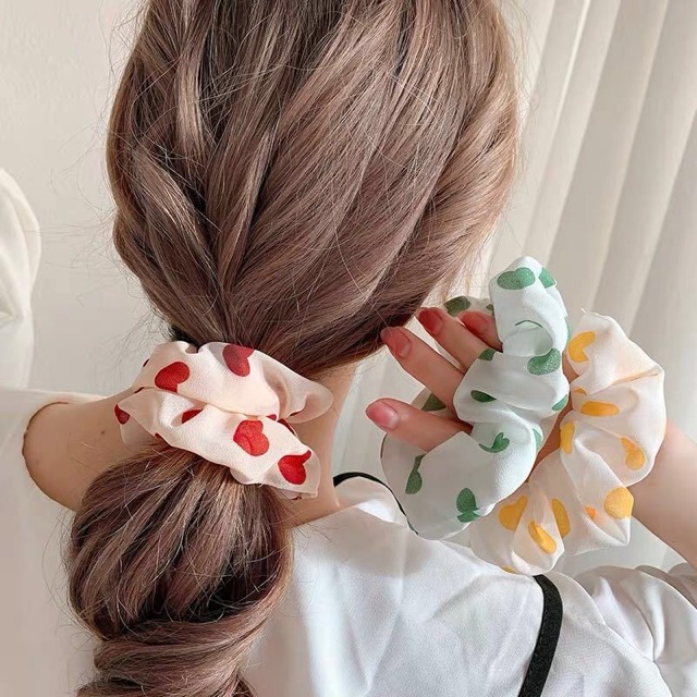 Đồ cột tóc/chun cột tóc Scrunchies đủ kiểu