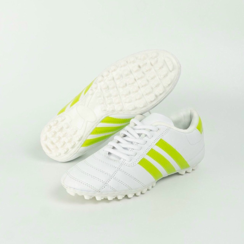 Giày đá bóng, Giày 3 sọc đá banh sân cỏ nhân tạo giá rẻ dành cho nam nữ thể thao bóng đá