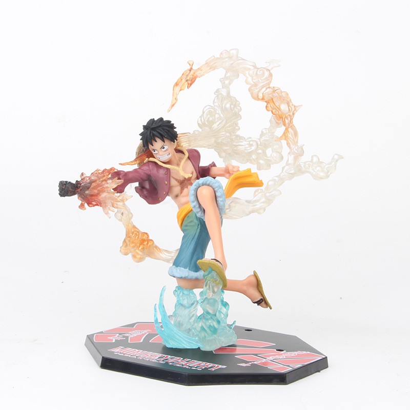 Mô hình Figure Luffy - One Piece siêu ngầu kèm hiệu ứng cao 22cm