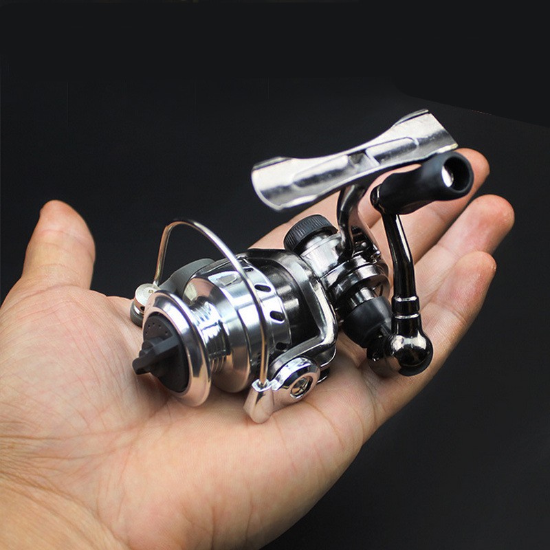 Máy Câu Cá Mini Palm Size Nhỏ Bằng Kim Loại