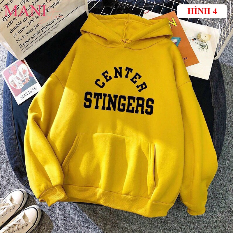 Áo hoodie nam nữ form rộng tay dài kiểu áo khoác nỉ hodie nữ có mũ túi trước cực cá tính in nhiều hình hoạ tiết cá tính