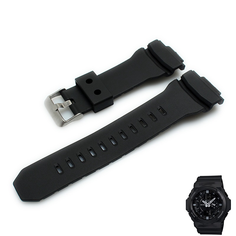 Pu Dây Đeo Thay Thế Chất Liệu Cao Su Phối Da Thời Trang Cho Đồng Hồ Gshock GA-150 GA-200 GA-310 GLX-150 GAS-100 GAW-100