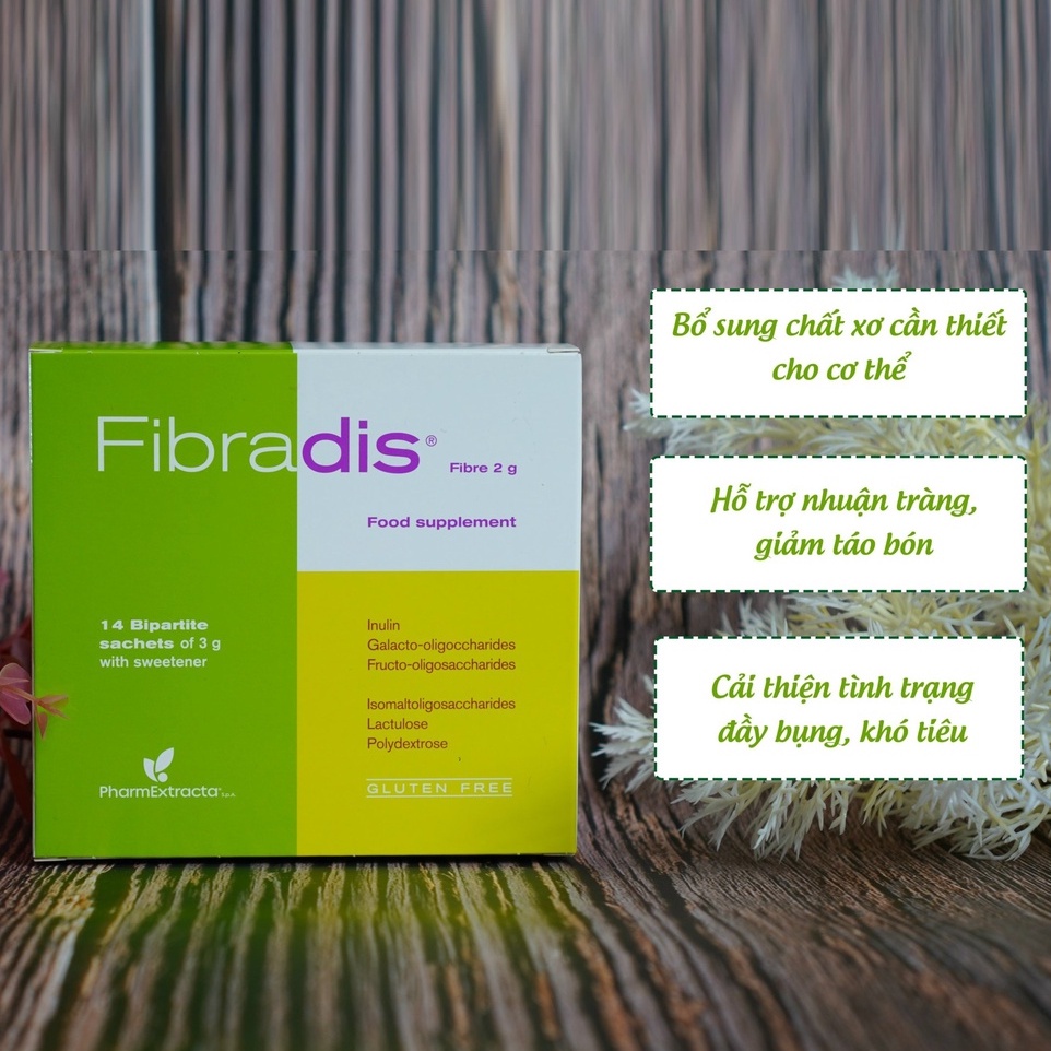 Fibradis - Bổ sung chất xơ ,hỗ trợ nhuận tràng ,giảm táo bón