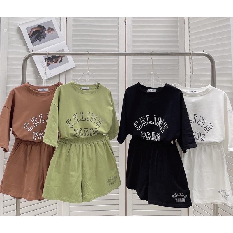 Set Bộ Đùi Cotton Pari Siêu Hot