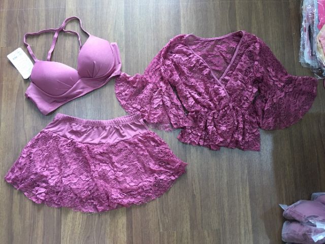 BỘ BIKINI BƠI SET 3 MÓN RỜI SIÊU ĐẸP PHONG CÁCH TIỂU THƯ DỄ THƯƠNG CỰC XINH HÀNG CHẤT LƯỢNG | WebRaoVat - webraovat.net.vn