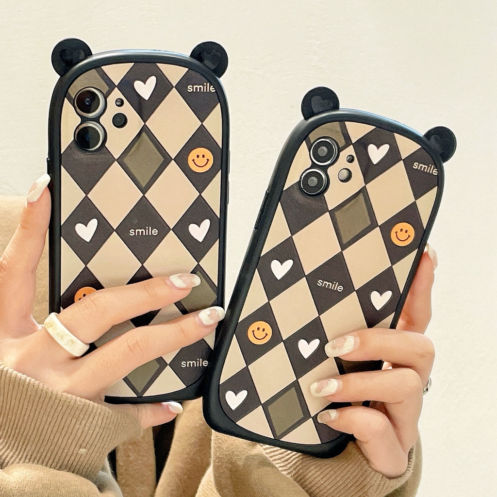 Ốp Điện Thoại Họa Tiết Tai Tình Yêu Cho Iphone 14 pro Max 13 pro Max Xr X Xs Max 11 pro Max 12 pro Max 7plus plus
