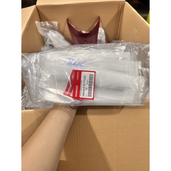 Bộ nhám đỏ Wave 125i tem thông số chữ Wave 125i