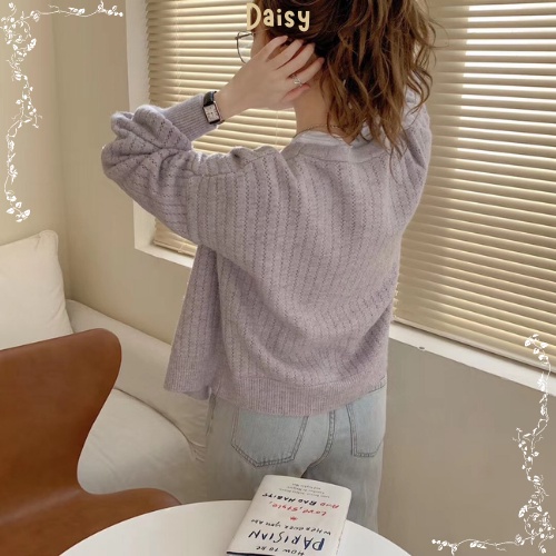 [SP Tốt,Hỏa Tốc] Áo Khoác Cardigan Len Áo Len Trơn Gân Form Rộng Phong Cách Hàn Quốc - Mã AOL015