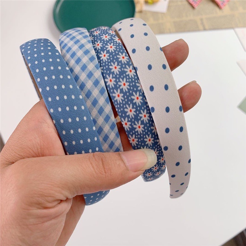 Cài tóc nhí hoạ tiết dễ thương - Băng đô đội đầu đơn giản