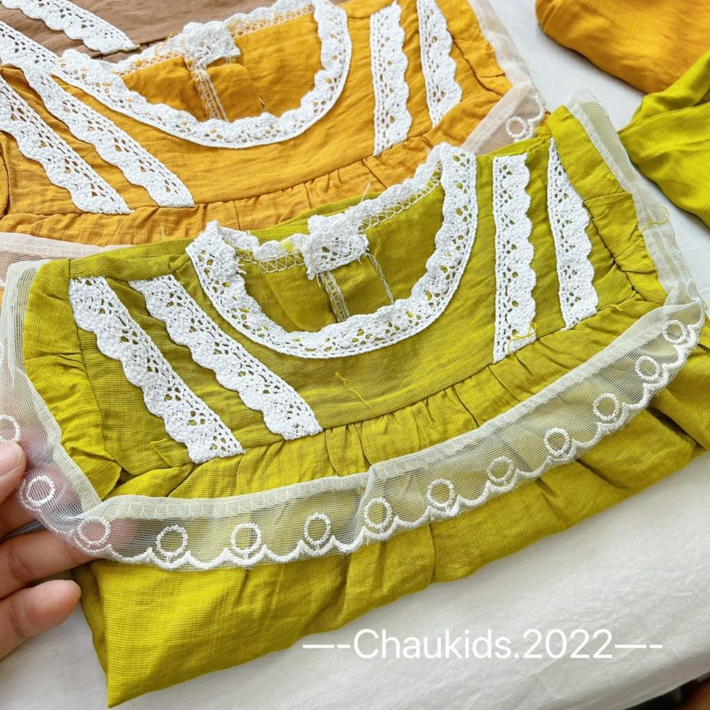 Bộ pizama thô mềm cho bé gái