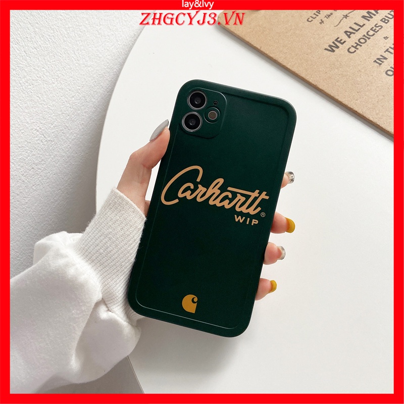 CARHARTT Ốp Điện Thoại Silicon IMD Mềm Họa Tiết Hoạt Hình Dễ Thương Cho IPhone 7/8 Plus XS XR XSmax 11/12/13 Pro Max