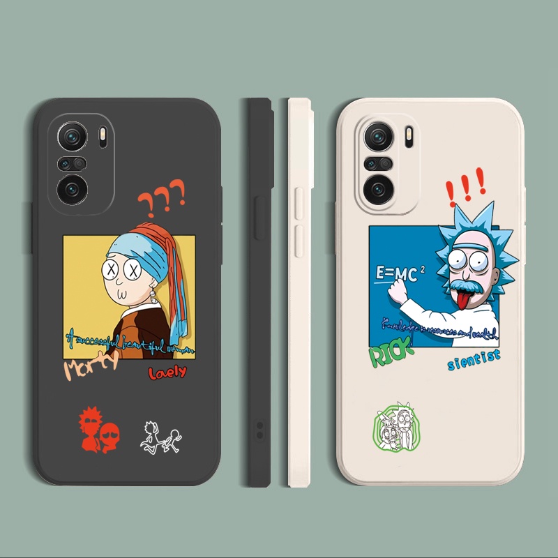 Ốp Điện Thoại Viền Vuông In Họa Tiết Cho Redmi Note 11 9C 11S Redmi 10C 10A 10 Prime 5G POCO M4 Pro X3 GT F3 C31 X4 Pro