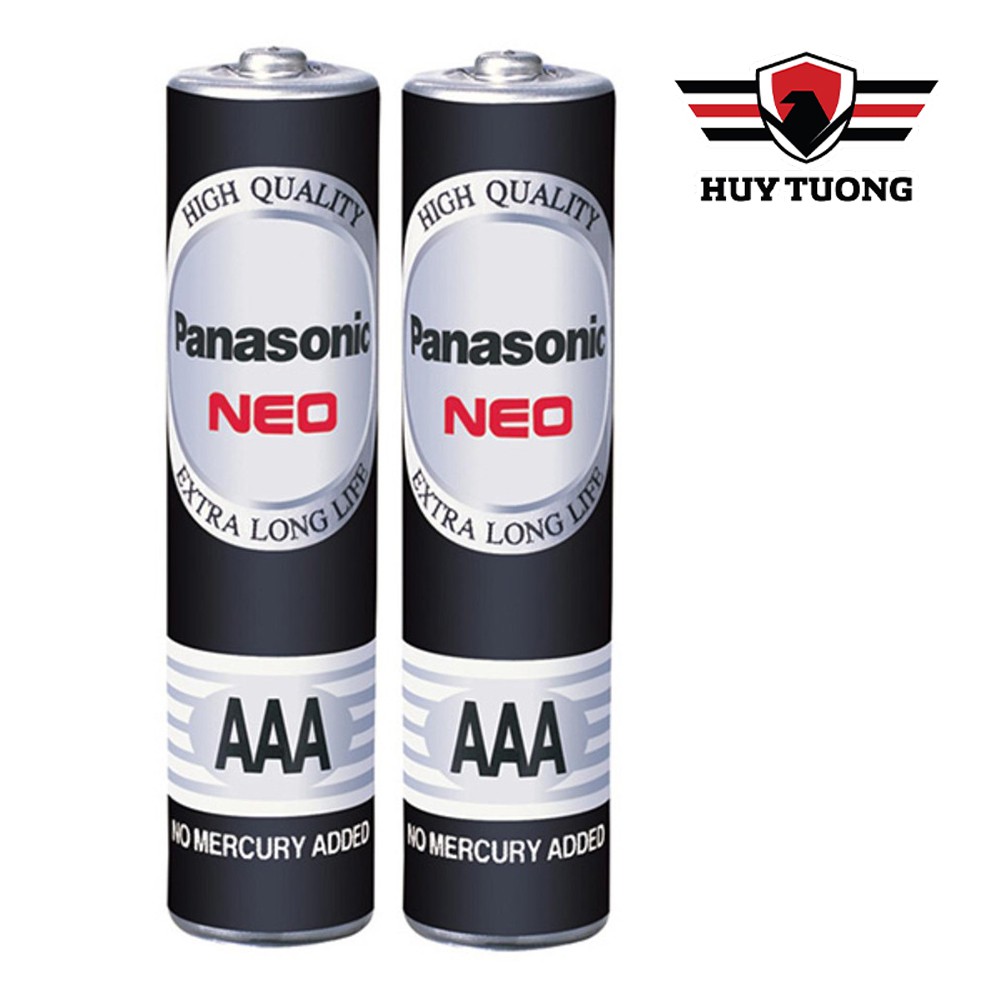 Bộ 10 Viên Pin AAA Panasonic Than Cacbon cao cấp - Huy Tưởng