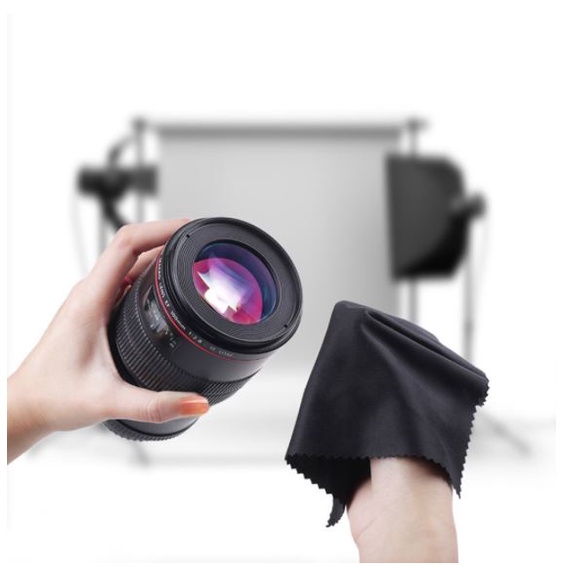 Khăn lau lens lau ống kính lau máy ảnh lau mắt kính chuyên dụng - Vui Store