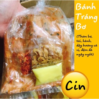 Bánh tráng bơ dẻo siêu ngon nhà cin