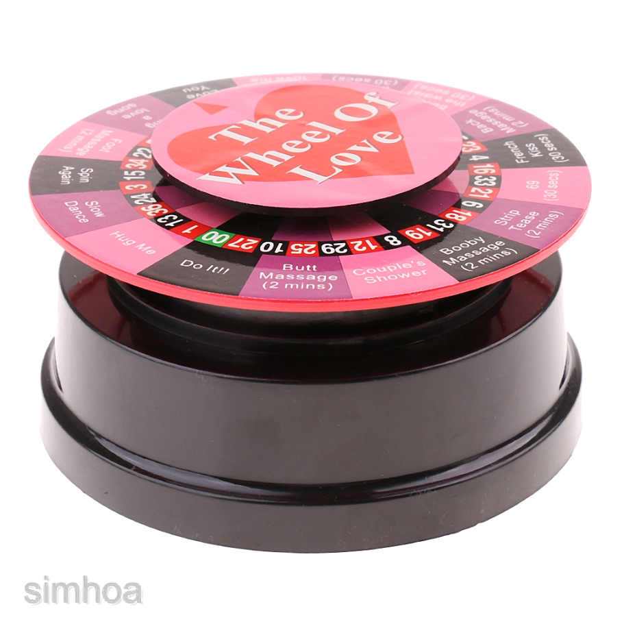 [SIMHOA] Máy Chơi Game Truth or Dare Bằng Điện Có Bánh Xe Xoay Dành Cho Cặp Đôi