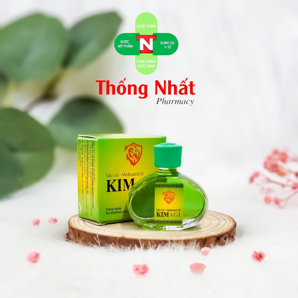 Dầu gió Kim Agi xoa dịu vết ngứa giữa ấm cơ thể Kimagi 6ml