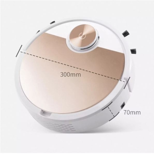 Robot hút bụi lau nhà thông minh 3 trong 1 ,  tự động hút bụi ES300, tránh chướng ngại vật ,độ ồn thấp, độ hút cao