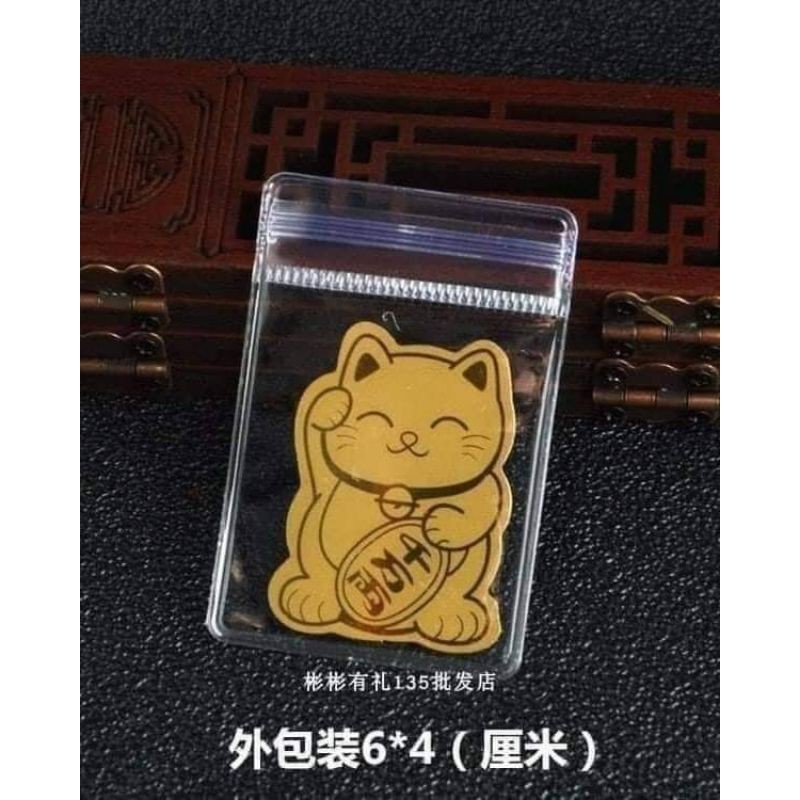 Mèo vàng dán sau điên thoại | BigBuy360 - bigbuy360.vn