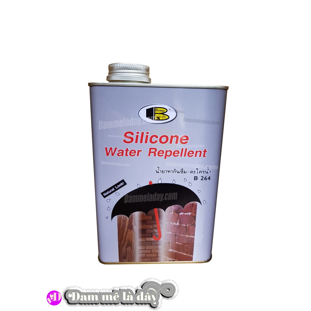 Chống thấm gỗ, gạch, đá, bê tông.. không màng film Silicone water repellent B264- Thái Lan