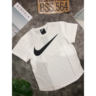 [Ảnh Thật] Áo Just Do It Form Nữ Vạt Bầu Trắng/Đen