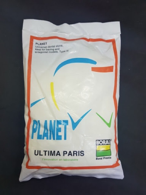 Bột thạch cao Hàn Quốc 1kg đúc tượng màu trắng, màu vàng