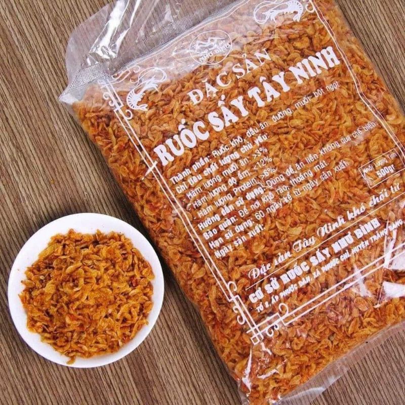 Tép sấy khô ăn liền hàng loại 1 sạch sẽ làm bánh tráng nướng,bắp xào,bún riêu