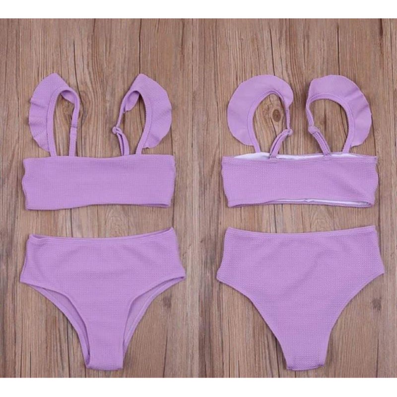 Set bikini tím