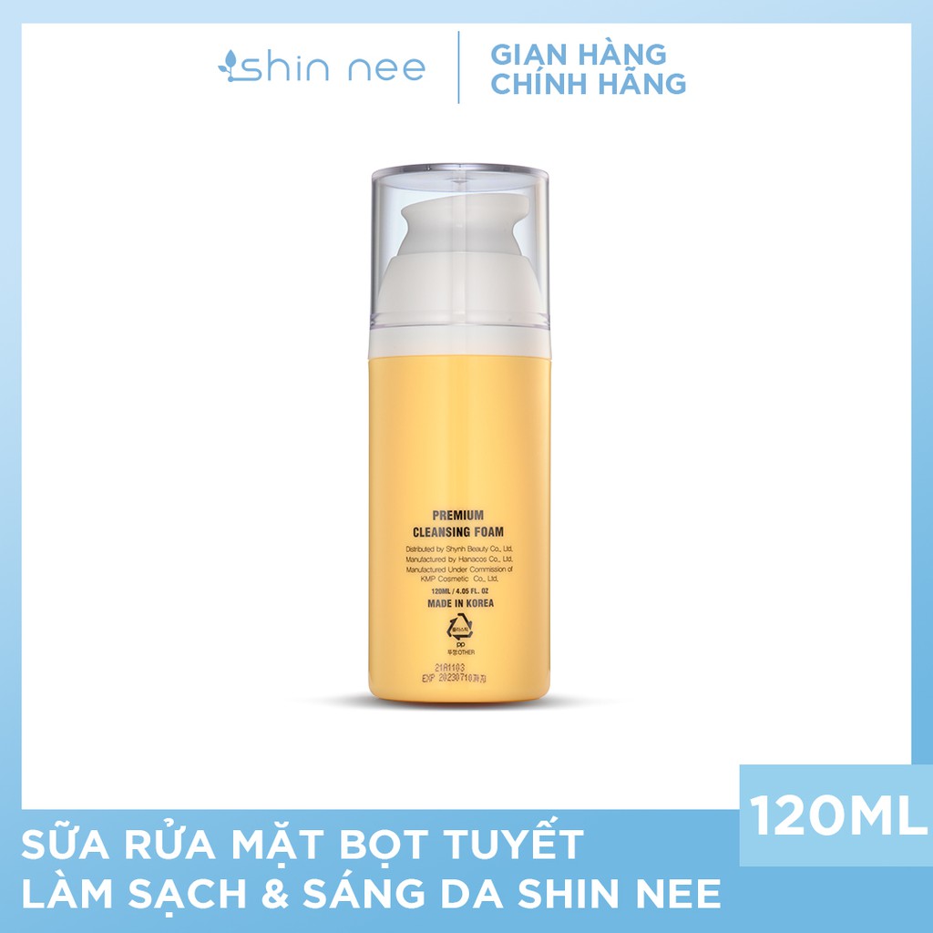 Sữa rửa mặt Premium Cleansing Foam 120ml Mới