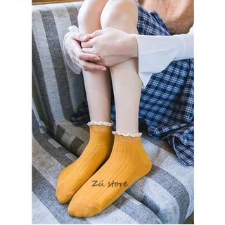 VỚ BÈO REN CỔ NGẮN