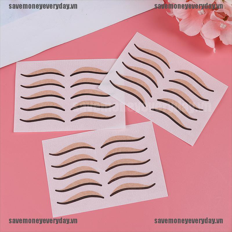 [Save] 50Pcs/lot cat temporary eyeliner eye shadow sticker eye tattoo makeup cosmetic [VN]